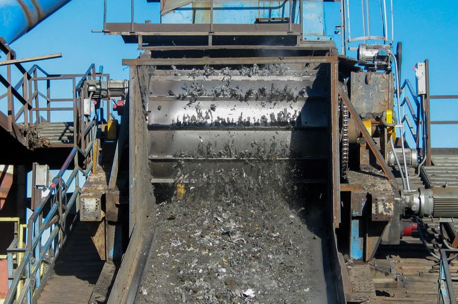 Novo Máquina trituradora de aço ferro sucata para reciclagem em